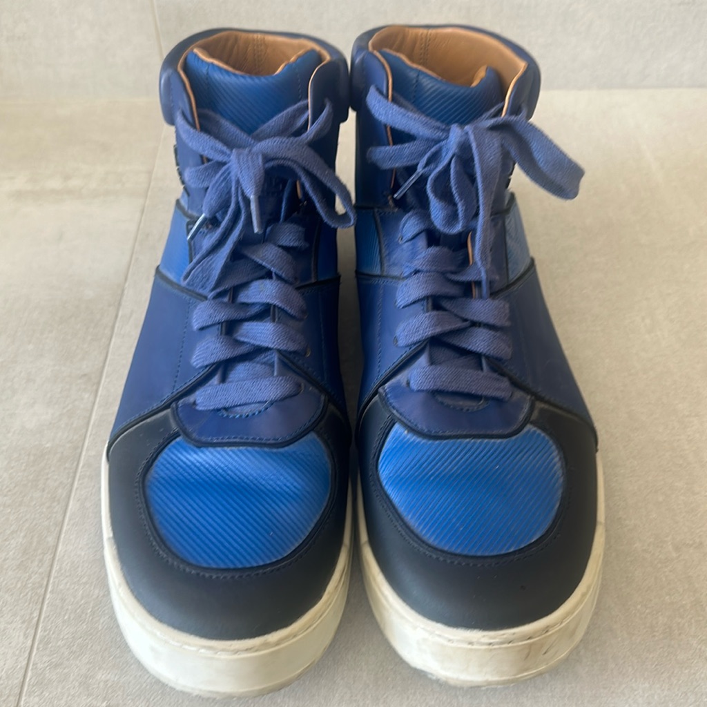 Men’s Bally High Top Sneakers. Size 9.5